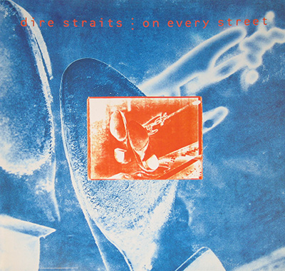 DIRE STRAITS - On Every Street (1981, Holland)  album front cover vinyl record